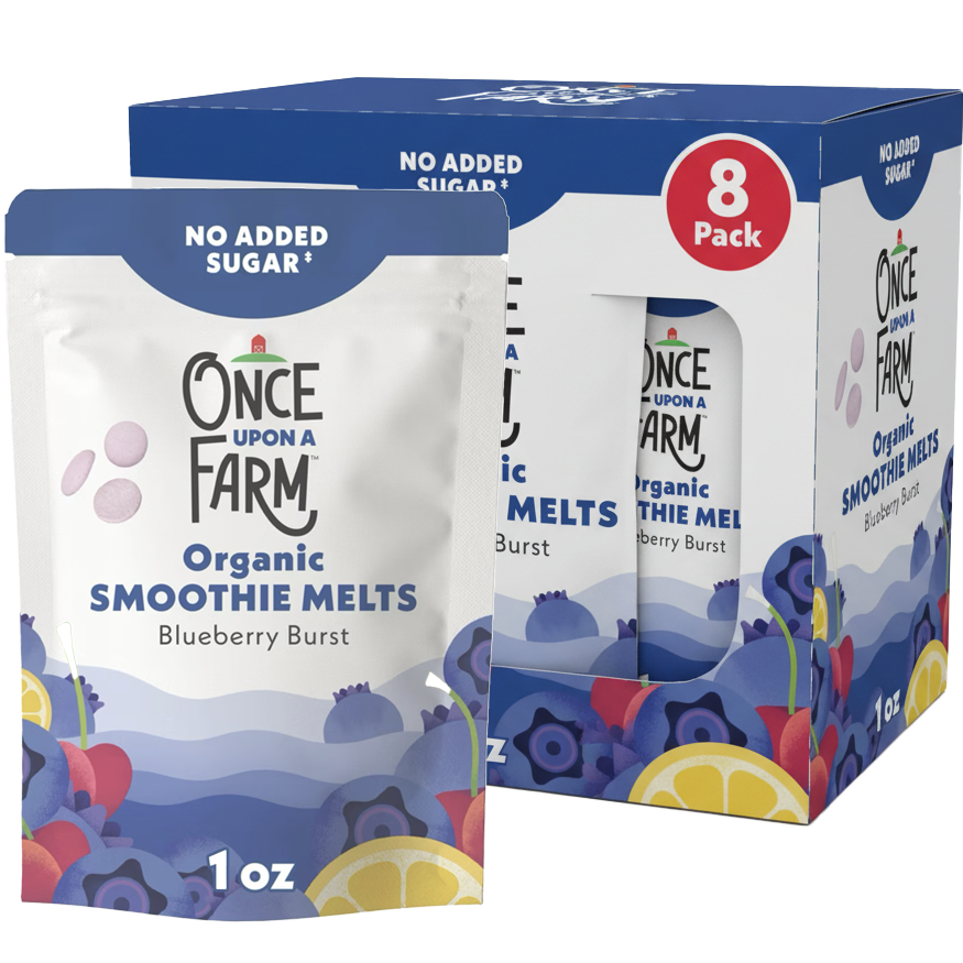 Organic Smoothie Melts - Blueberry Burst (8 CT)