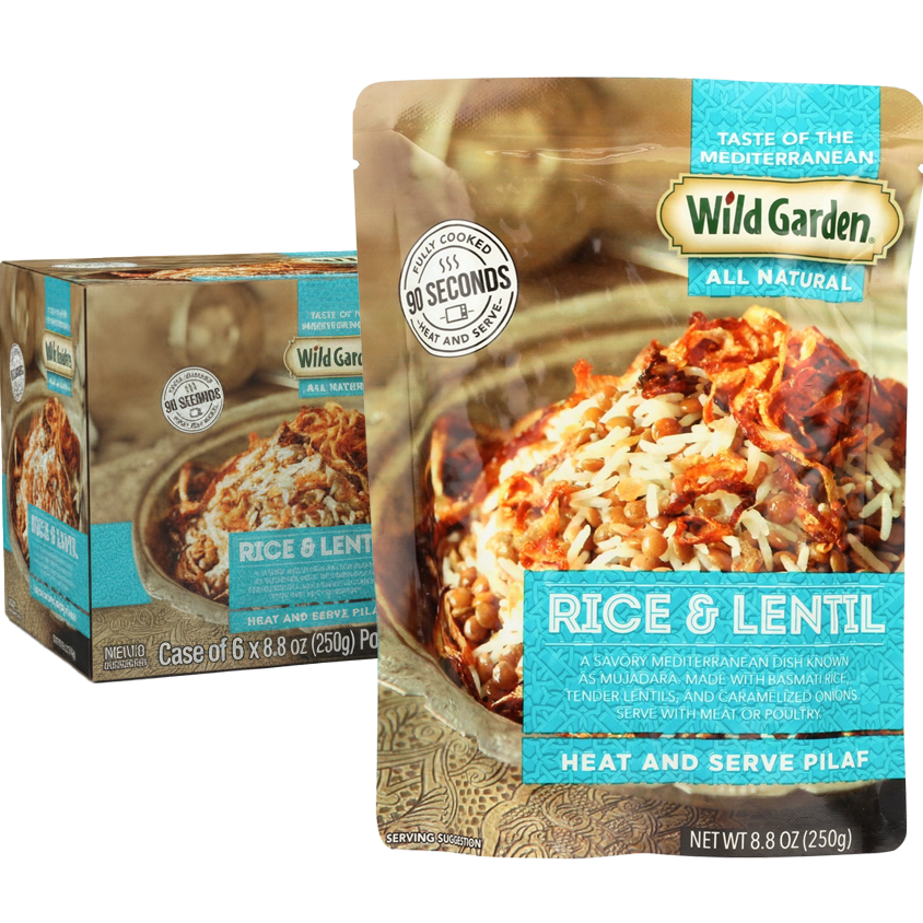 Rice & Lentil Pilaf (6 Pack)