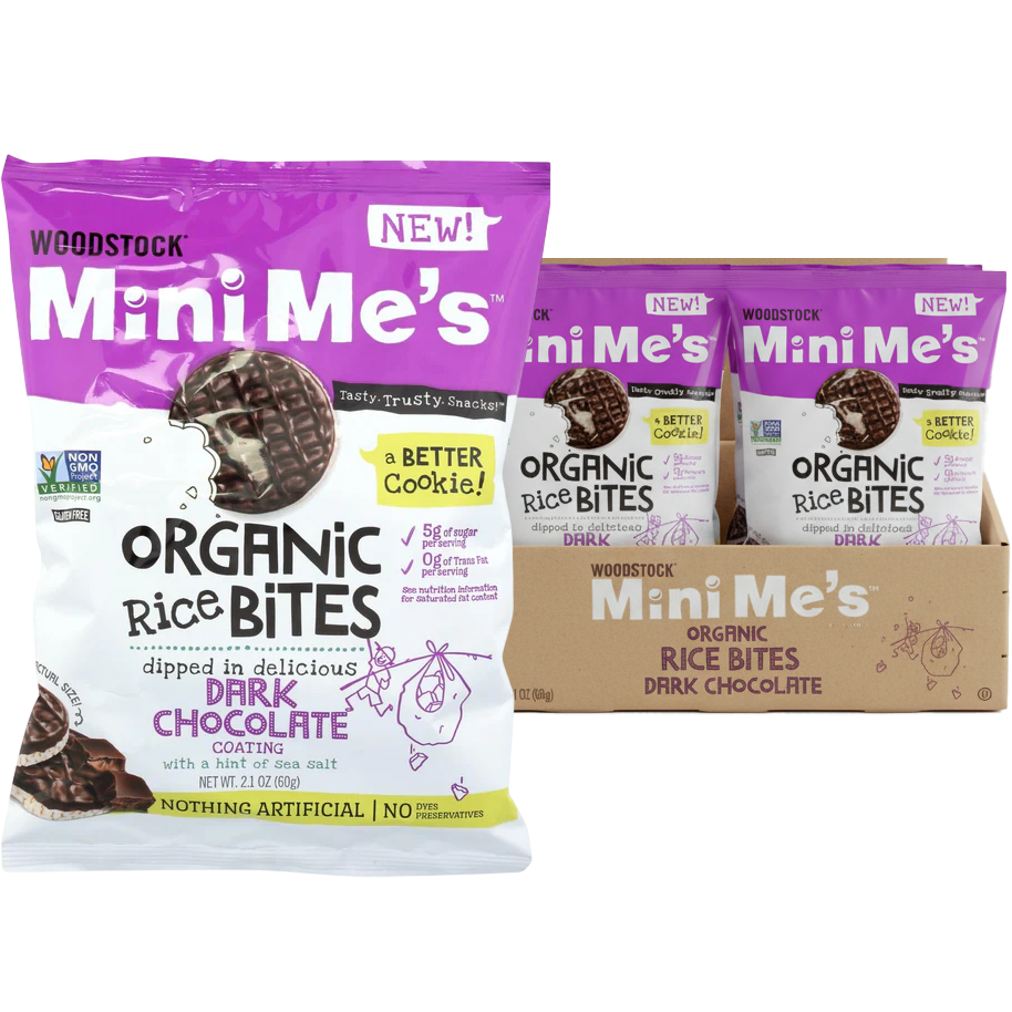 Organic Dark Chocolate Sea Salt Mini Rice Bites (8 CT)
