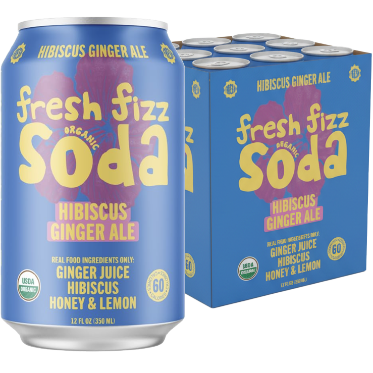Hibiscus Ginger Ale (12 CT)