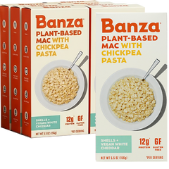 Plant Based Chickpea Vegan White Cheddar Mac & Cheese (6 Pack)
