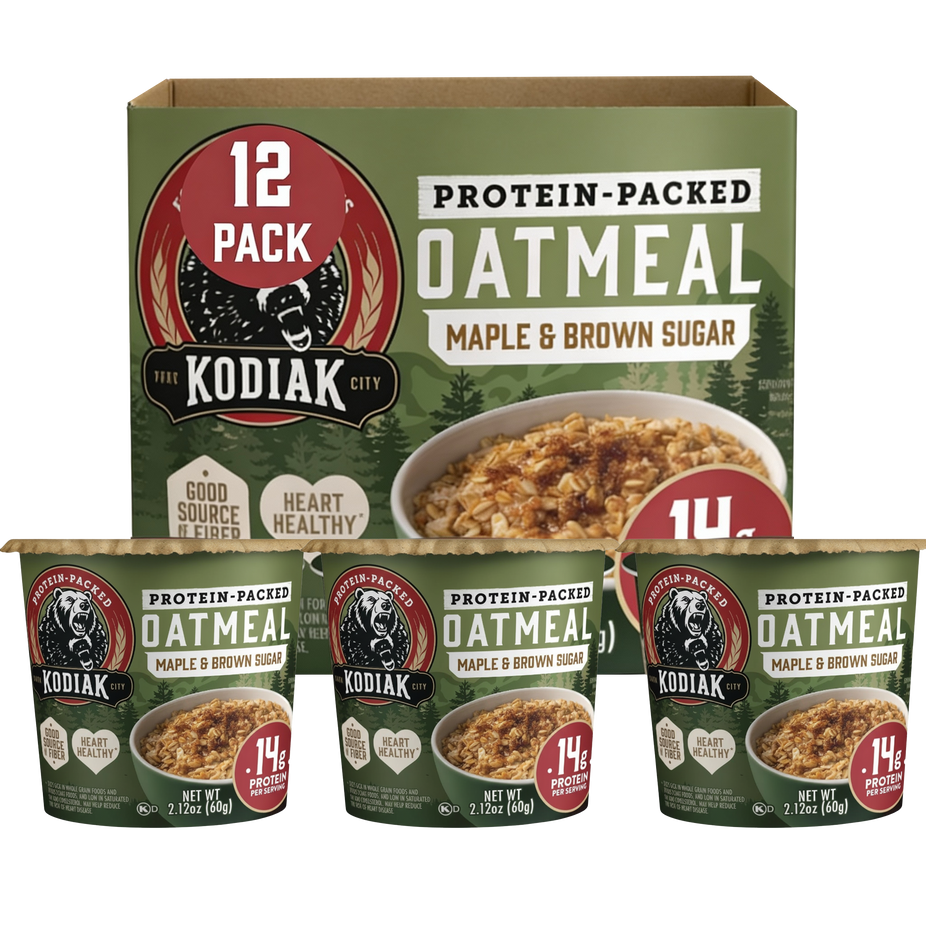 Maple & Brown Sugar Oatmeal Cups (12 CT)