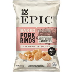 Pink Himalayan Sea Salt Baked Pork Rinds