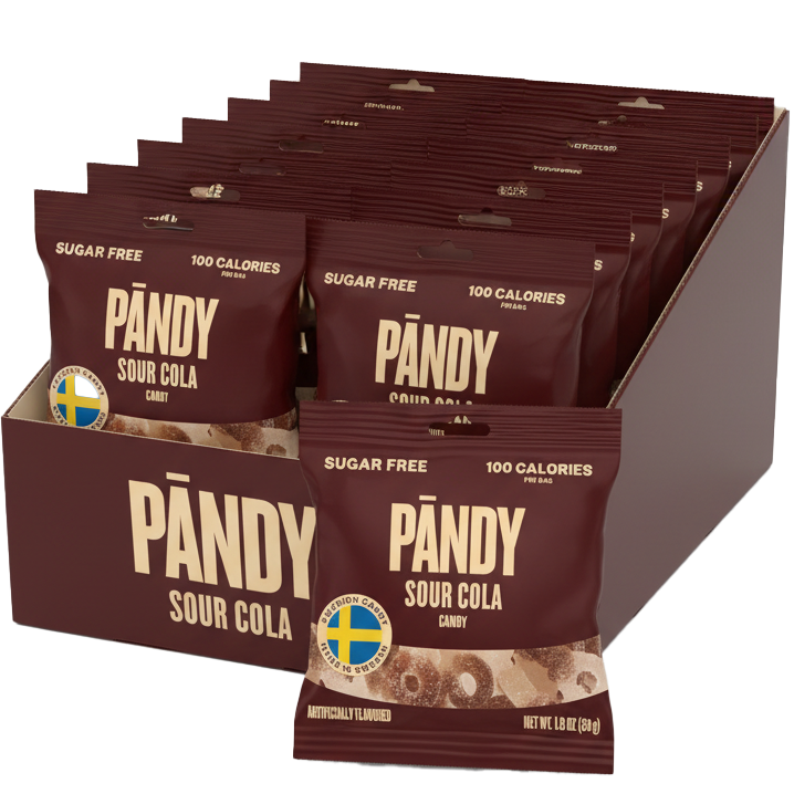 Sour Cola Swedish Candy (14 Pack)