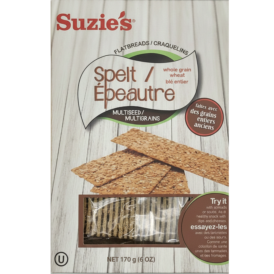 Spelt Multiseed Flatbreads