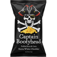 Captain Bootyhead Extra White Cheddar Puffs