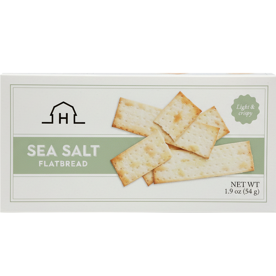 Sea Salt Flatbread Crackers