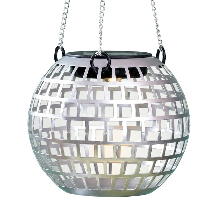 6" Disco Ball Solar Lantern