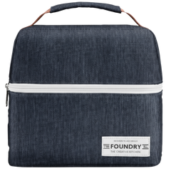 Dexter Lunch Bag - Woven Texture Denim