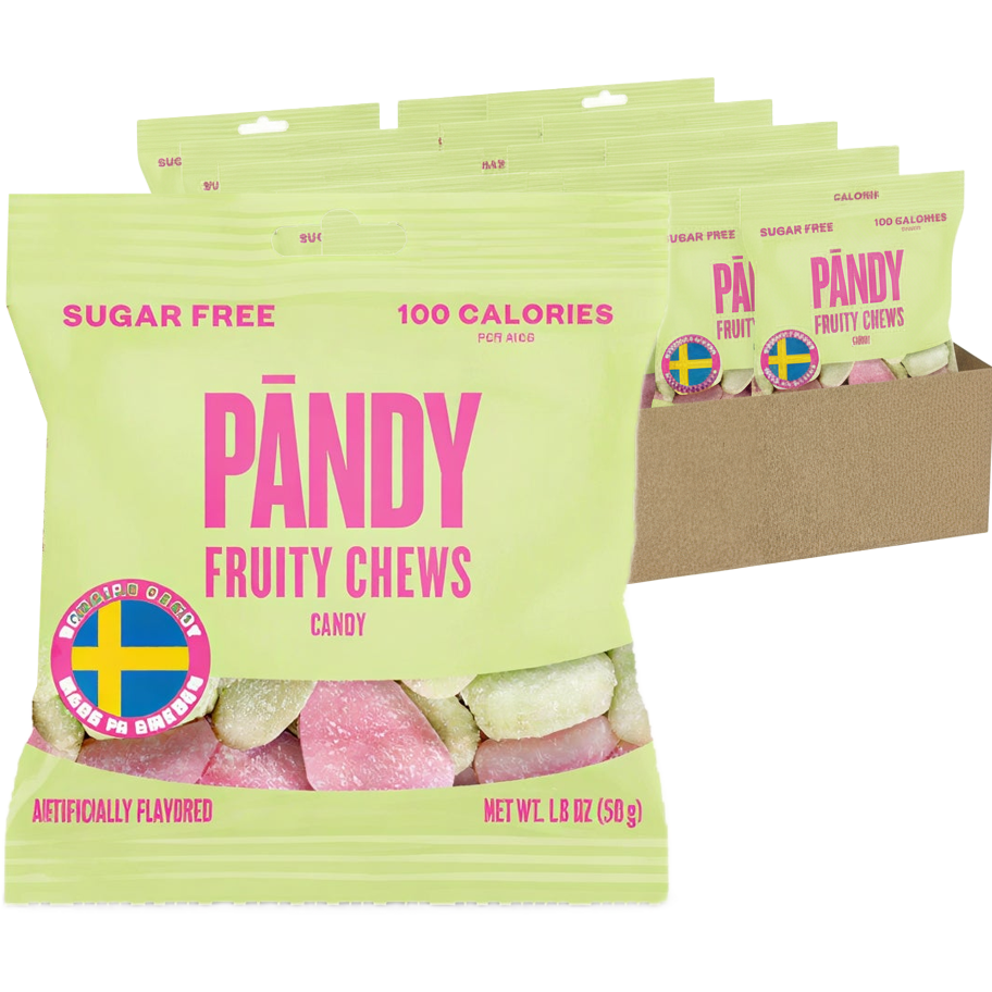 Fruity Chews Swedish Candy  (14 Pack)