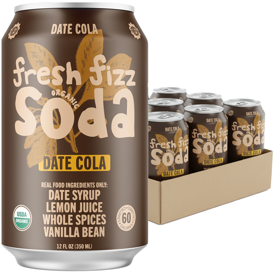 Organic Date Cola Soda (12 CT)