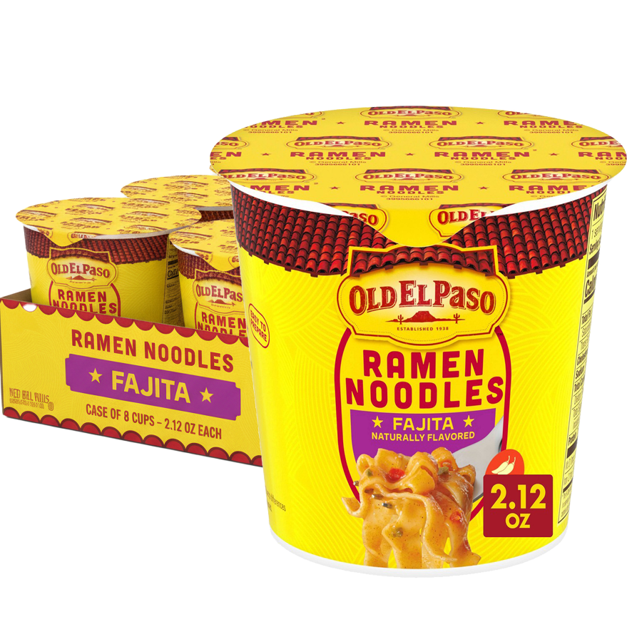Fajita Ramen Noodles Cup (8 Pack)