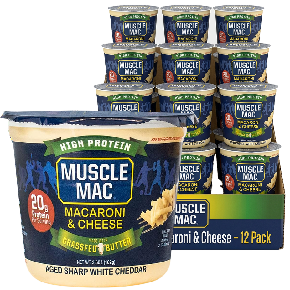 Aged Sharp Cheddar Macaroni & Cheese Cups (12 CT)