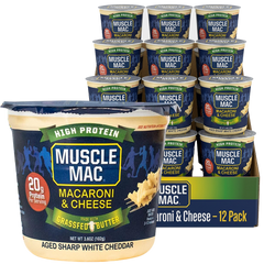 Aged Sharp Cheddar Macaroni & Cheese Cups (12 CT)