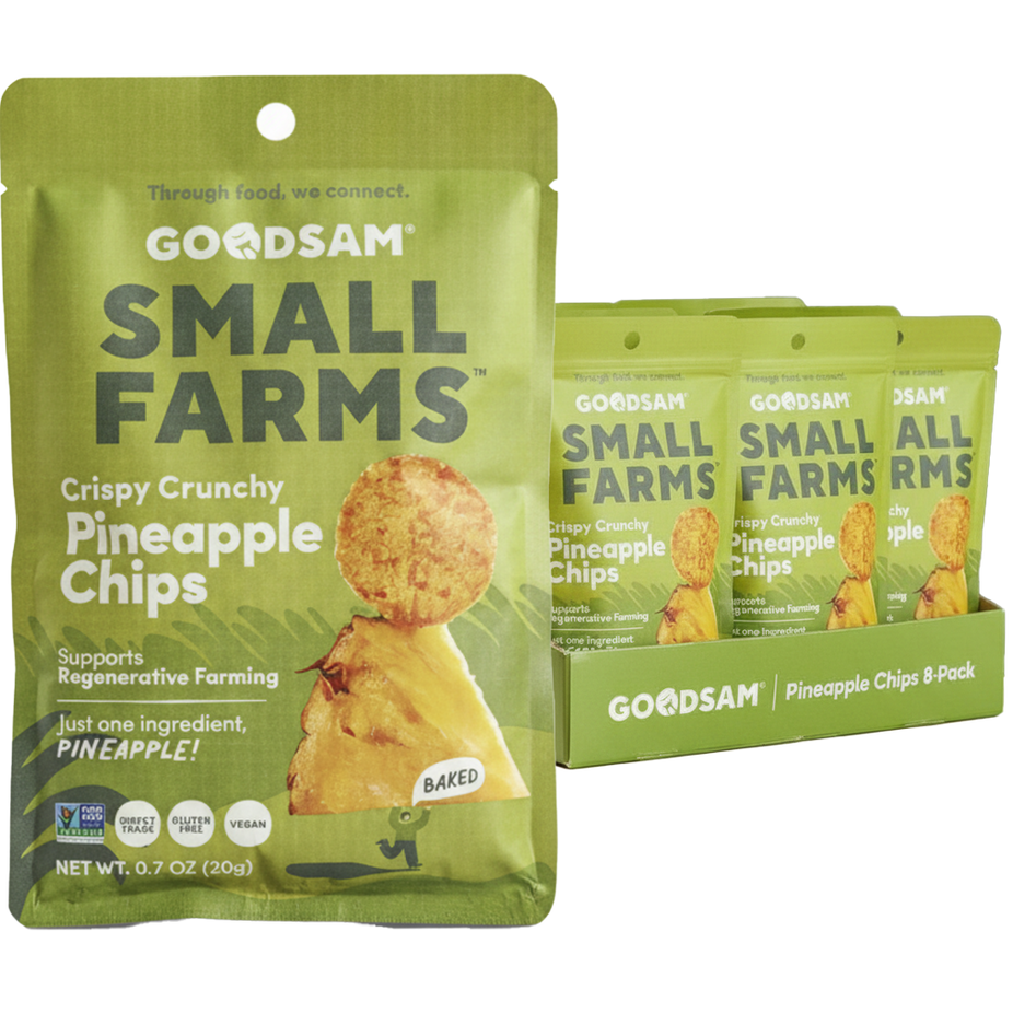 Crispy Crunchy Pineapple Chips (8 Pack)