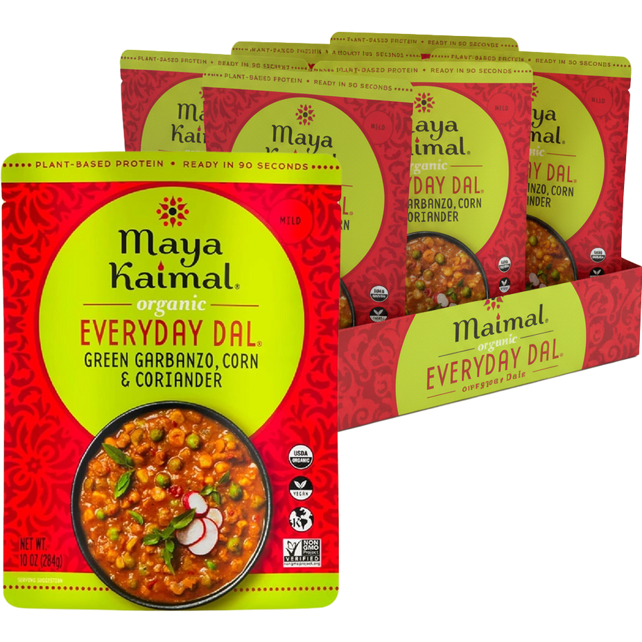 Everyday Dal Green Garbanzo, Corn & Coriander (6 Pack)