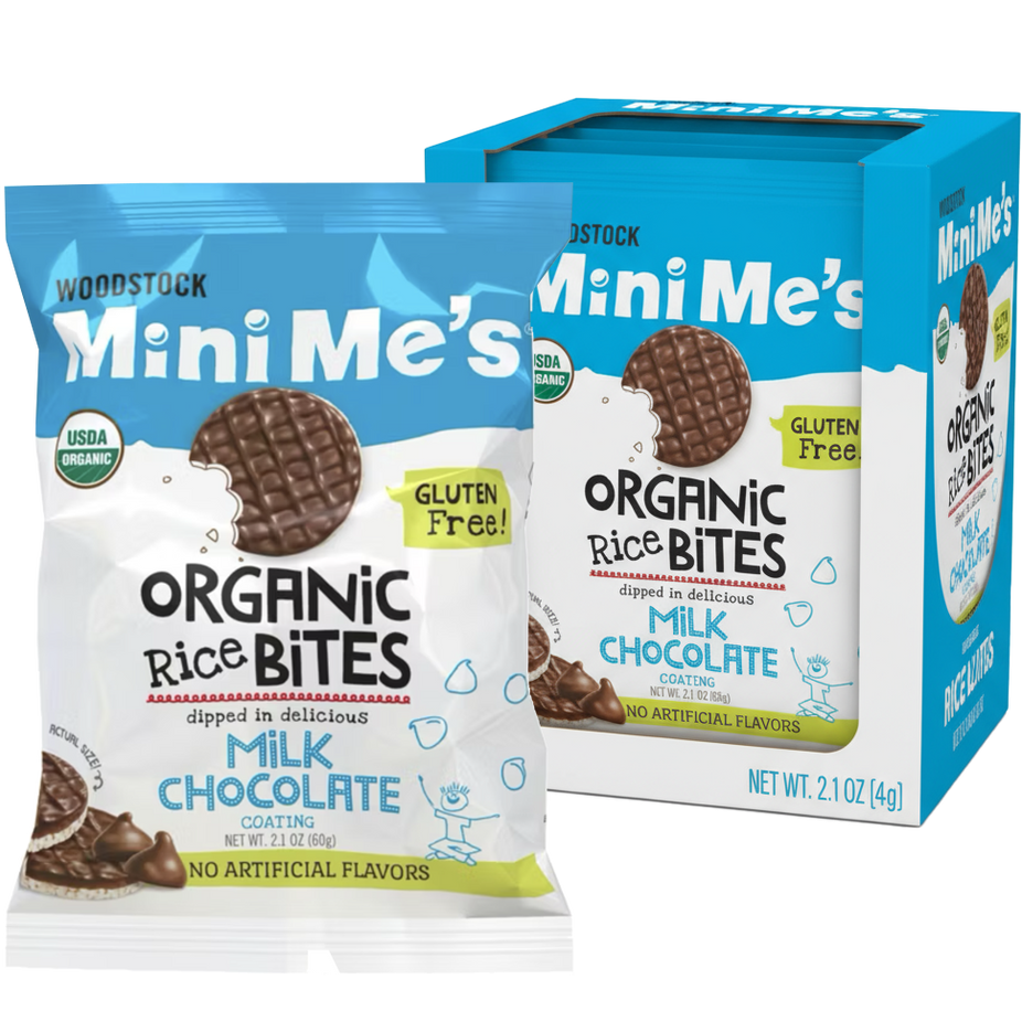 Organic Rice Bites - Milk Chocolate (8 Pack)