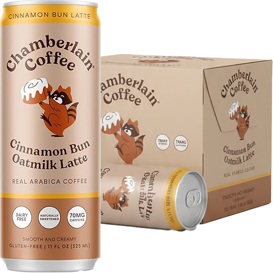 Cinnamon Bun Oat Milk Latte (12 Pack)