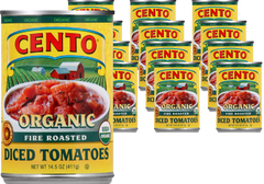 Organic Fire Roasted Diced Tomatoes (12 Pack)