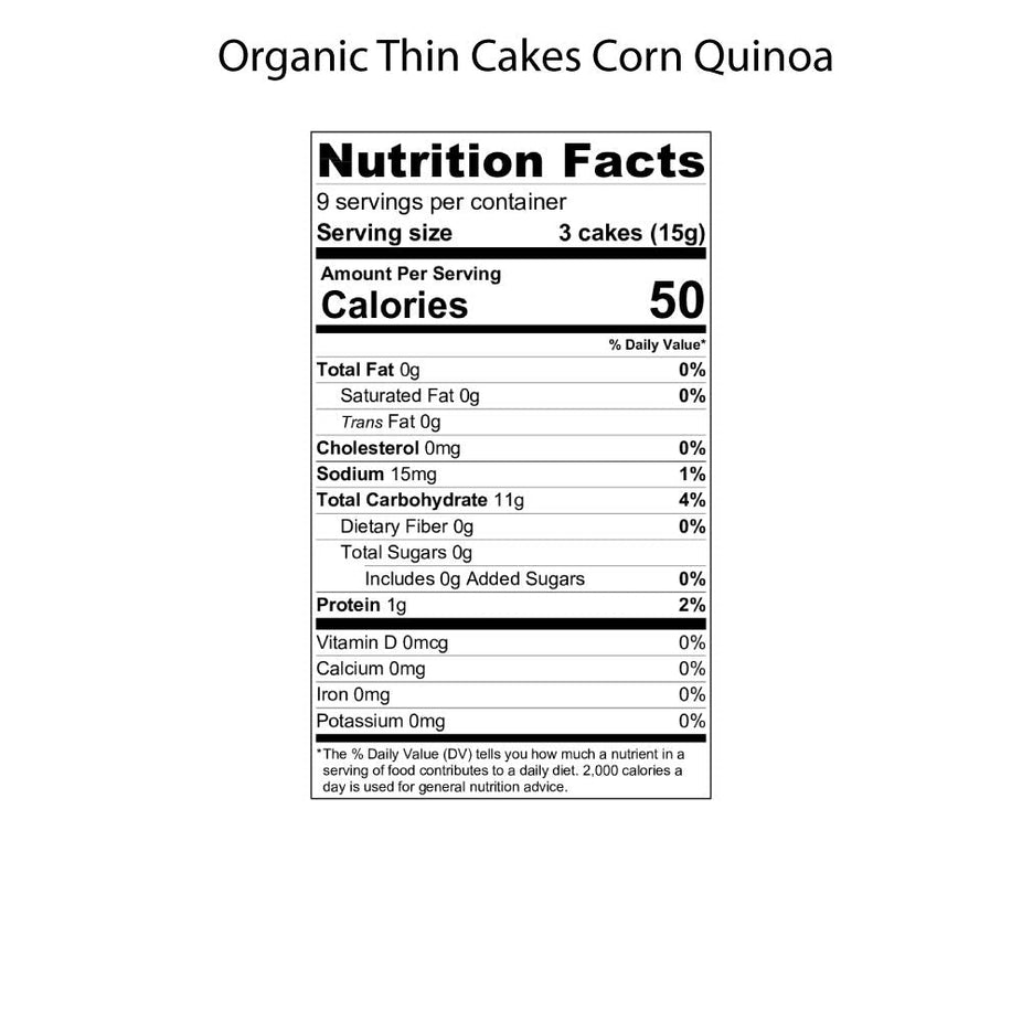 Thin Puffed Corn Quinoa & Sesame