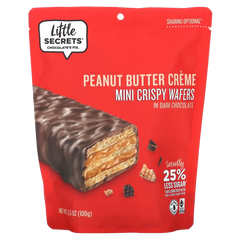 Mini Crispy Wafers Peanut Butter Creme
