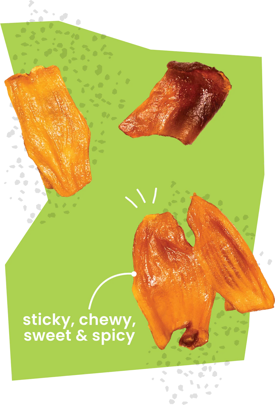 Ginger Lime Dried Jackfruit (12 Pack)