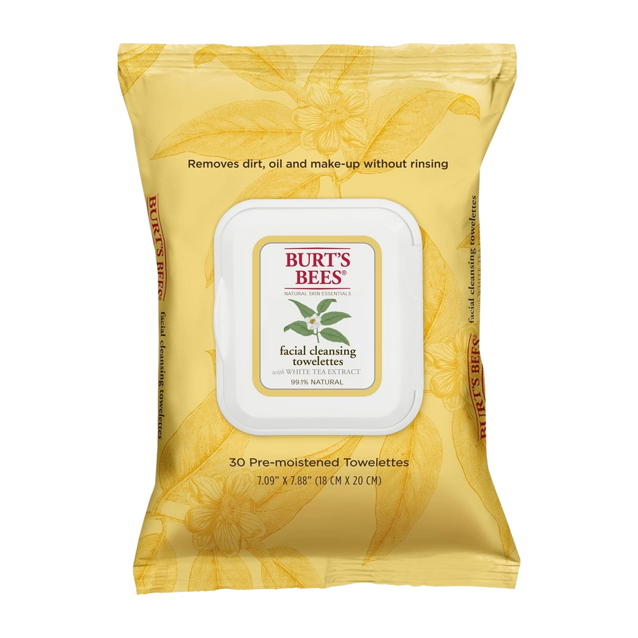 Facial Cleansing Towelettes (White Tea Extract)