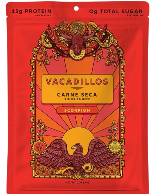 Carne Seca Scorpion Jerky (8 Pack)