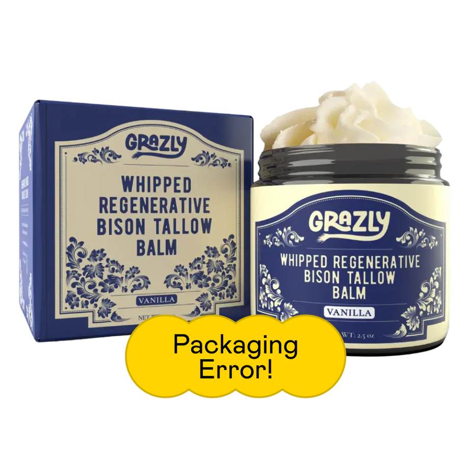 Bison Tallow Balm - Vanilla