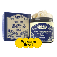 Bison Tallow Balm - Organic Vanilla