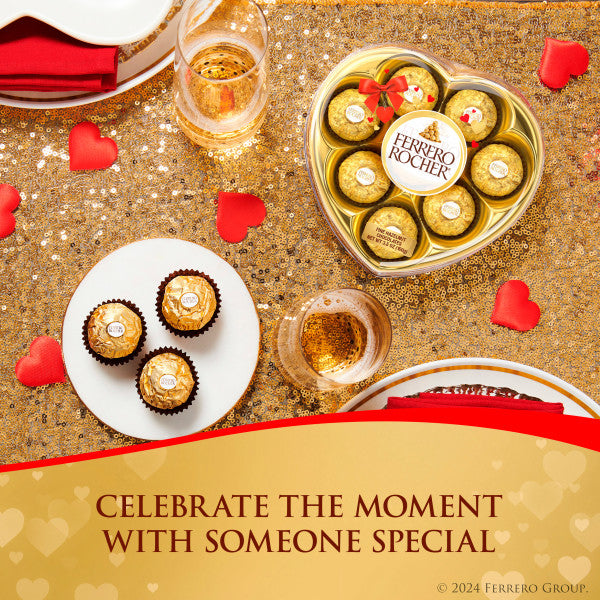 Fine Hazelnut Chocolates - Valentine's Day Heart