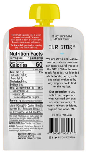 Mango Paprika Puree (6 Pack)