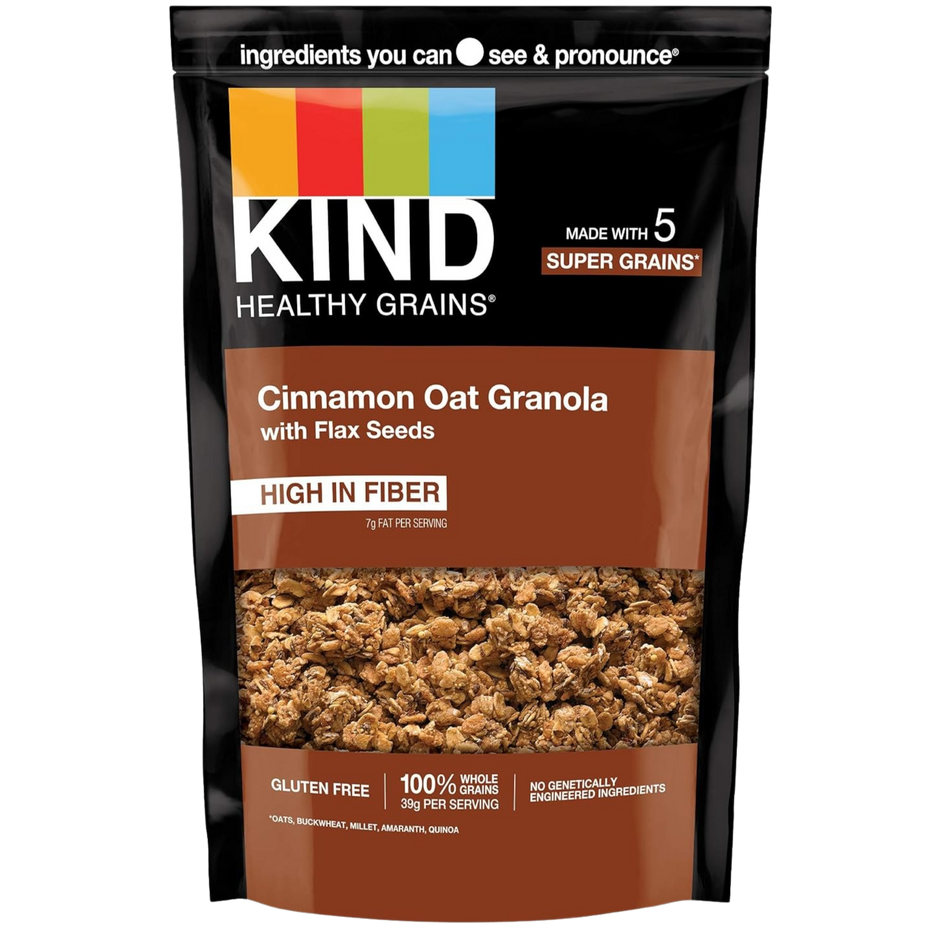 Cinnamon Oat Clusters with Flax Seeds