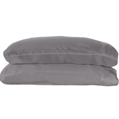 Woven Pillowcase Set in Feather (King)