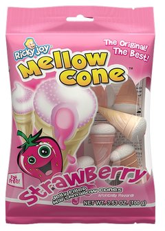 Mellow Cone Strawberry Cupcake