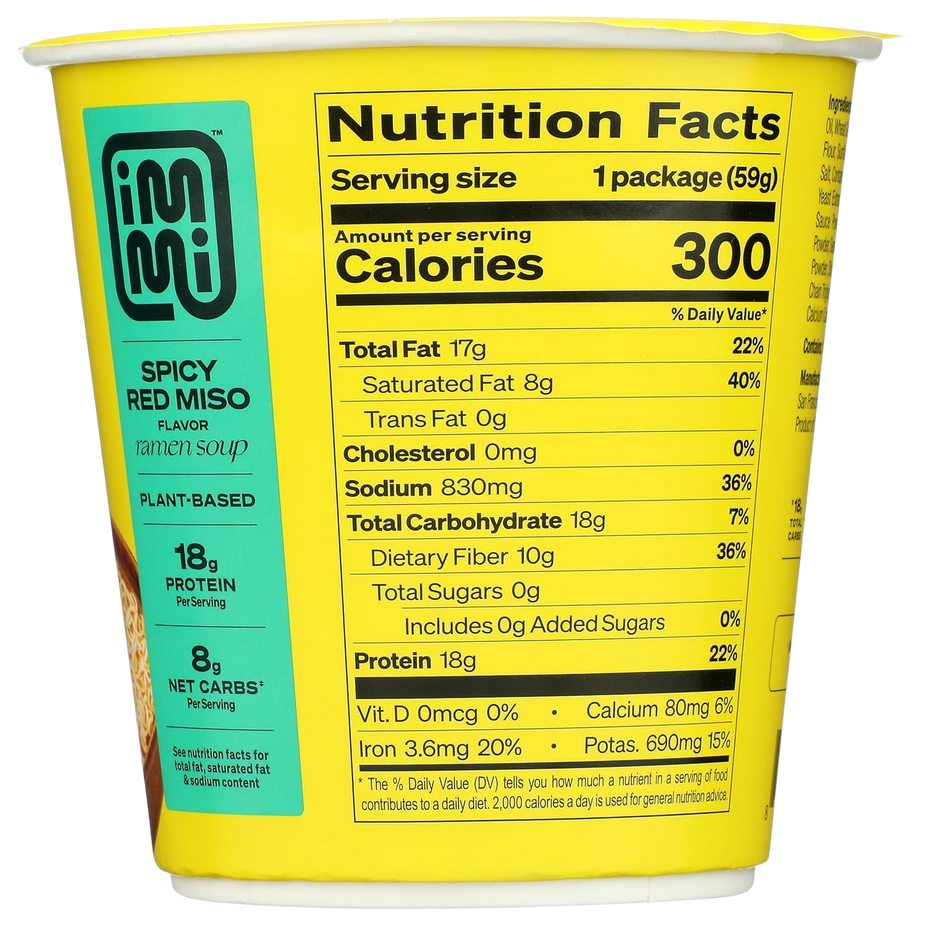 Spicy Red Miso Ramen Noodle Cup