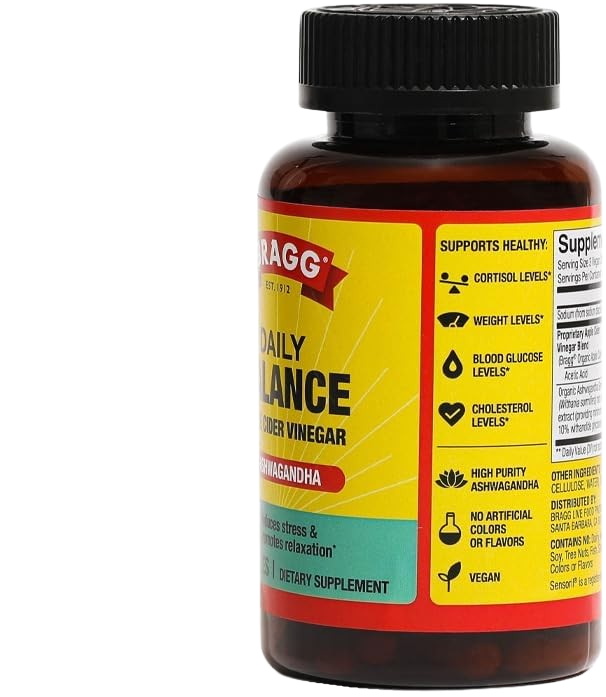 Apple Cider Vinegar + Ashwagandha Balance Capsules