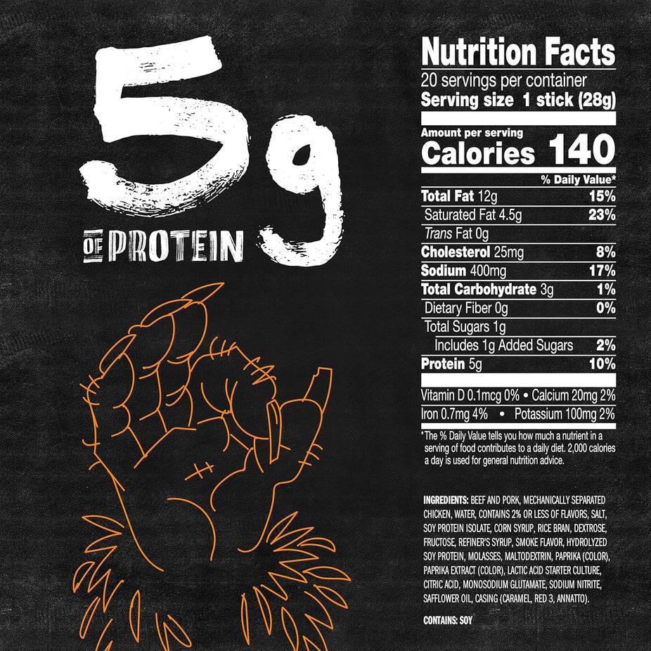 Wild Hot Snack Sticks (20 CT)