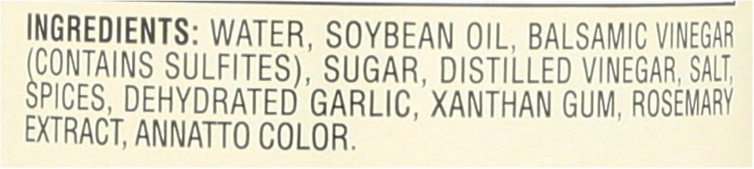 Balsamic Vinaigrette Dressing