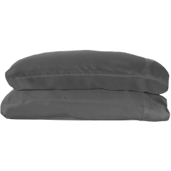 Woven Pillowcase Set in Stone (Queen)