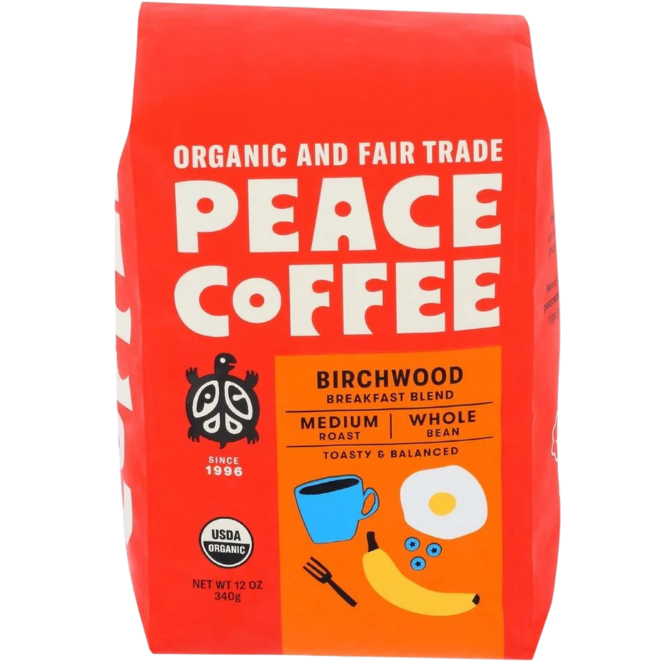 Organic Birchwood Whole Bean Medium Roast Coffee