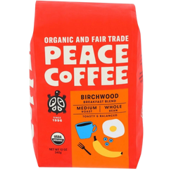 Organic Birchwood Whole Bean Medium Roast Coffee