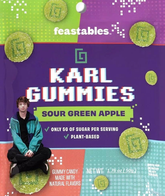 Karl's Gummies Sour Green Apple (8 Pack)