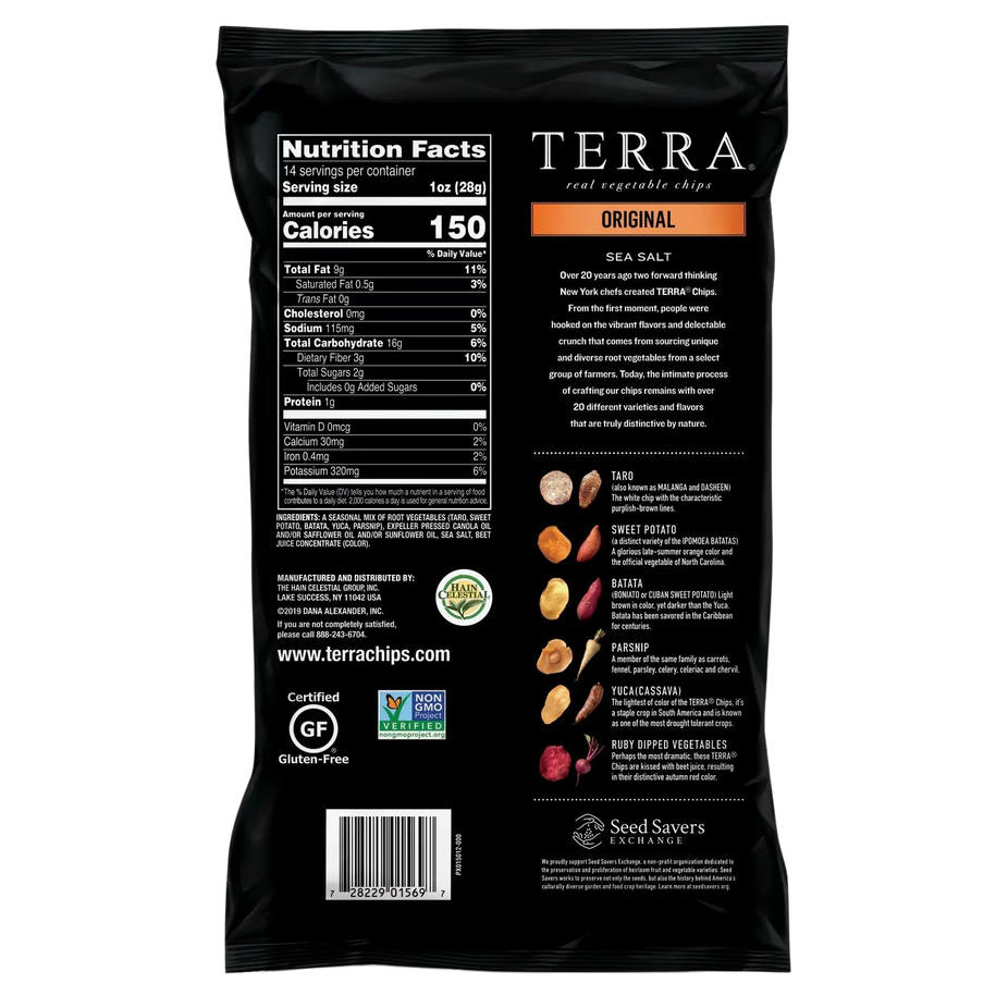 Vegetable Chips - Original Sea Salt