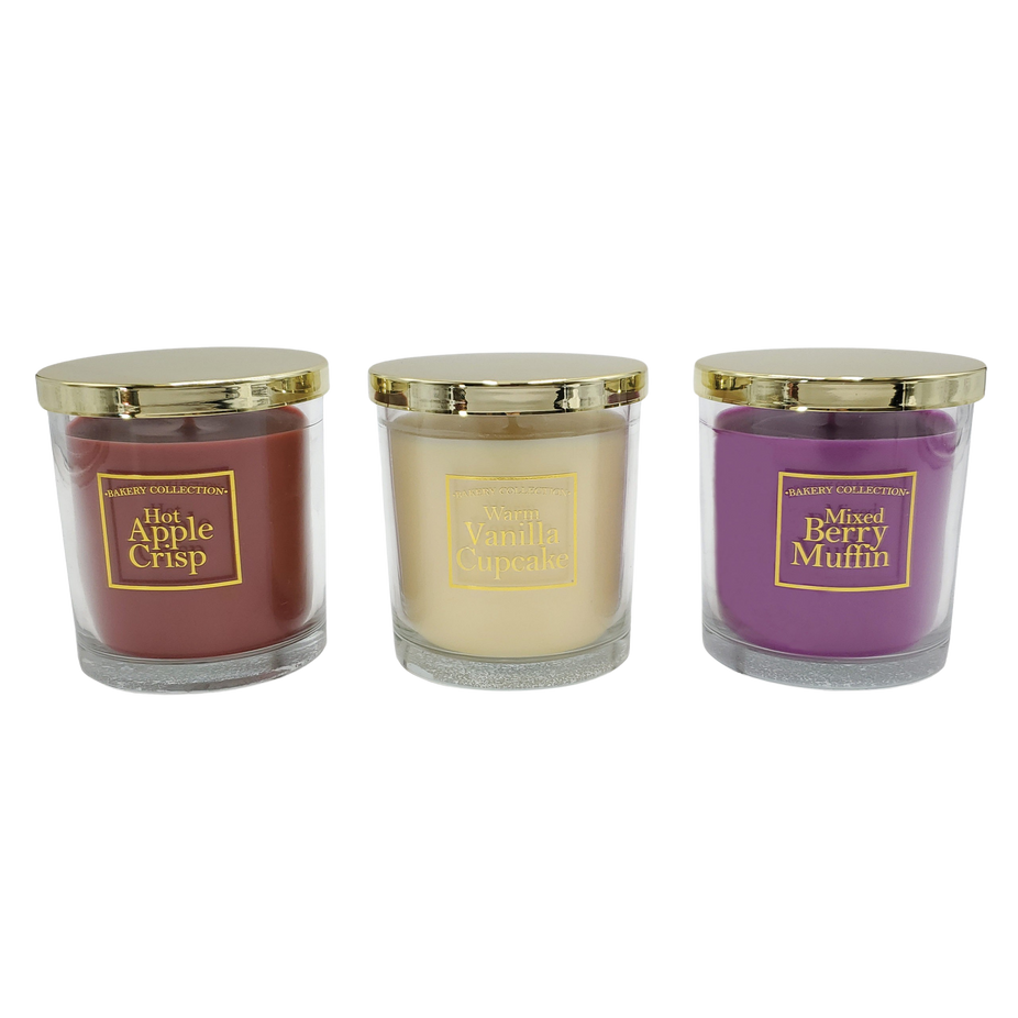 The Bake Shoppe Scented Candle Collection – Set of 3