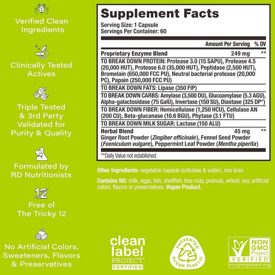 Flatter Me - For Bloating and Digestive Health (60 CT)