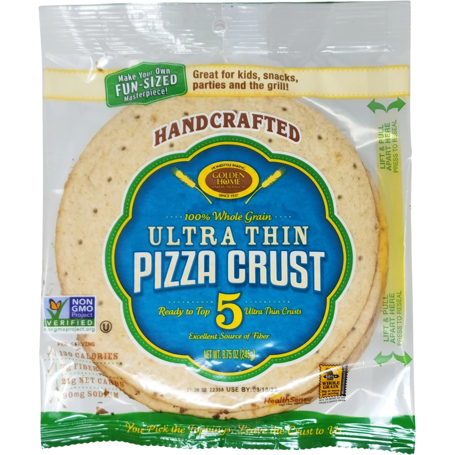 Whole Grain Ultra Thin Pizza Crust "7" Inch
