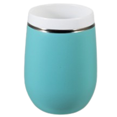 9oz CeramiSteel Ceramic Wine Tumbler - Turquoise