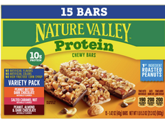 Protein Chewy Bars Variety Family Pack (15 Pack)