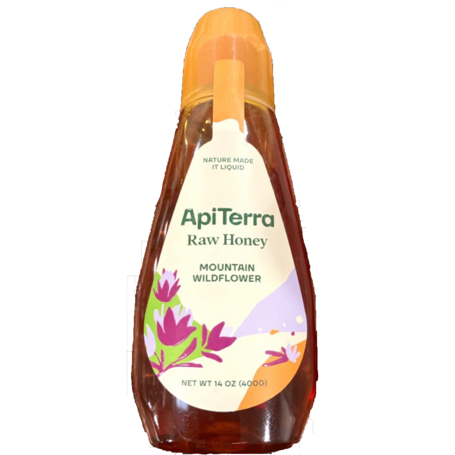 Mountain Wildflower Raw Honey - Squeeze Bottle